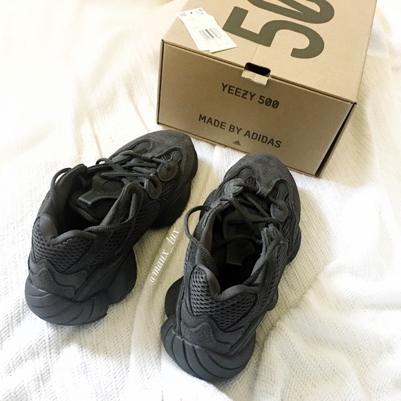 🌸SOLD🌸 Authentic Yeezy 500: All Black Desert Rat - Picture 8 of 8